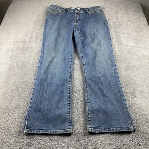 Levis 515 Boot Cut Jeans Womens 18M Blue High Rise Medium Wash Denim VTG‎